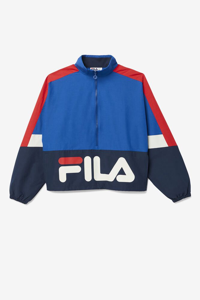 Fila Miesten Takki Reid Track Sininen - DMUT-82637